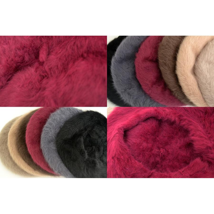 ベレー帽 レディース 【メール便のみ 送料無料 】 帽子 アンゴラニット ＧＳベレー 春 秋冬 メール便×1 |  | 04