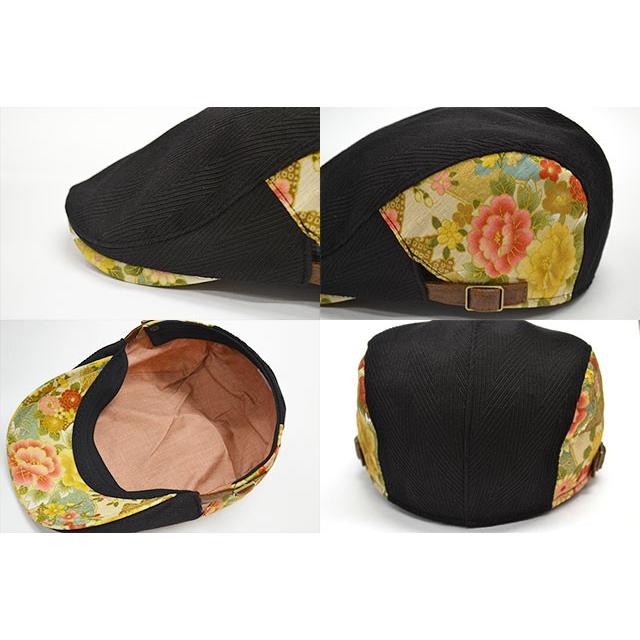 ハンチング メンズ   帽子 和柄21 ヘリンボーン オリジナル 和風 和 オールシーズン 春夏 秋冬 大人 紳士 男性用 父の日 5102 |  | 05