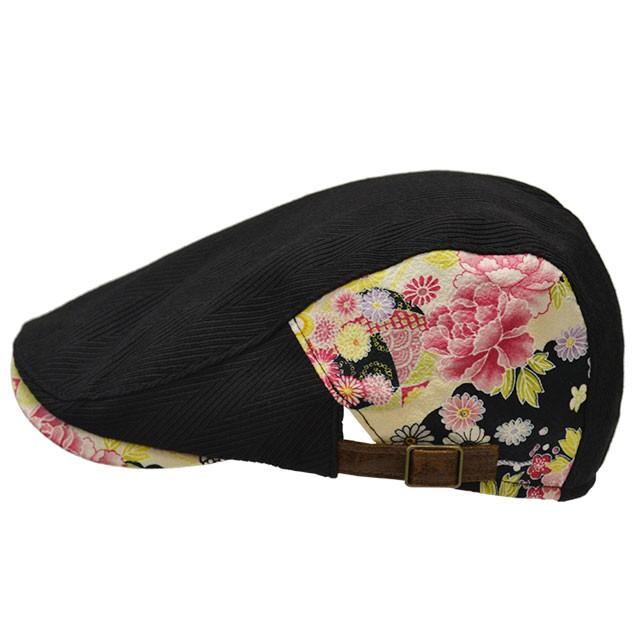 ハンチング メンズ   帽子 和柄22 ヘリンボーン オリジナル 和風 和 オールシーズン 春夏 秋冬 大人 紳士 男性用 父の日 5102 |  | 02