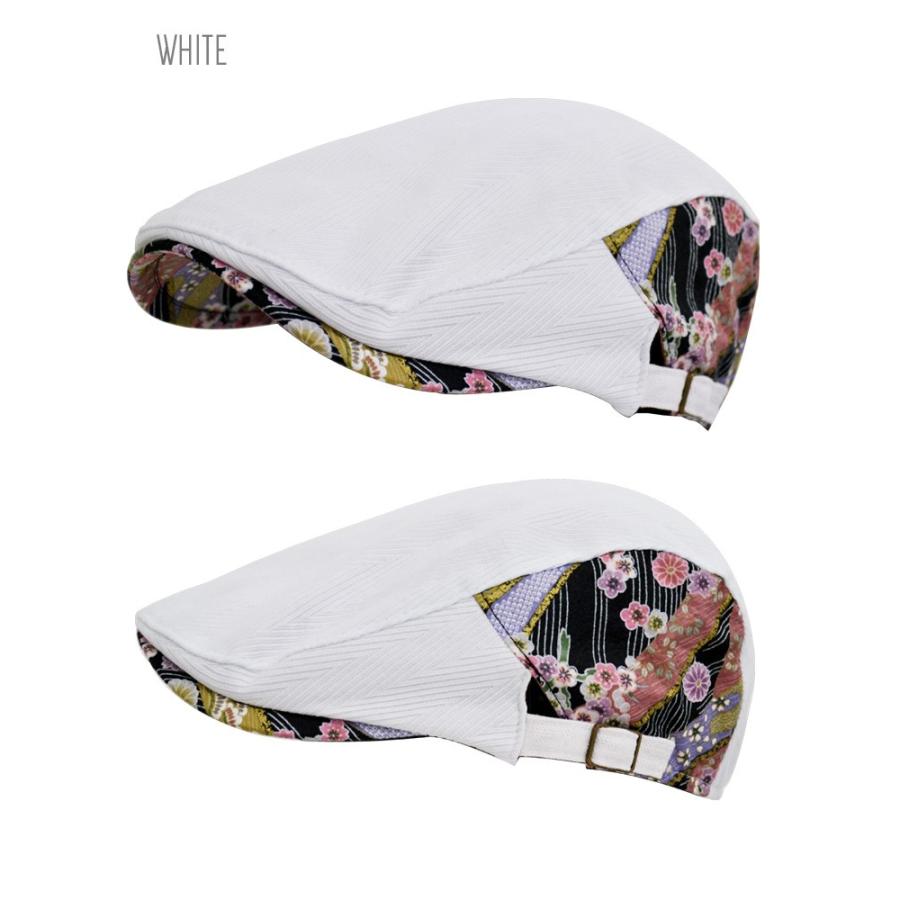 ハンチング メンズ   帽子 和柄23 ヘリンボーン オリジナル 和風 和 オールシーズン 春夏 秋冬 大人 紳士 男性用 父の日 5102 |  | 01