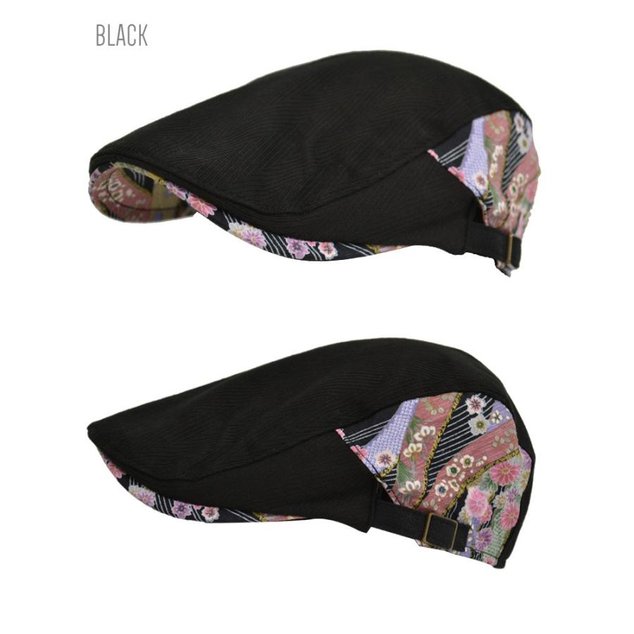 ハンチング メンズ   帽子 和柄23 ヘリンボーン オリジナル 和風 和 オールシーズン 春夏 秋冬 大人 紳士 男性用 父の日 5102 |  | 02