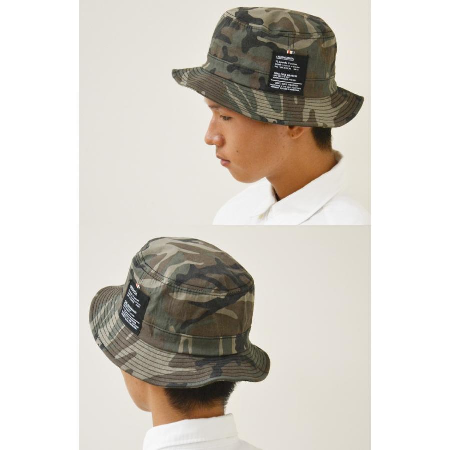 サファリハット    帽子 サハリハット 迷彩 デニム トリコロールテープ コットン アドベンチャー ジャングル メンズ メール便×1 |  | 03