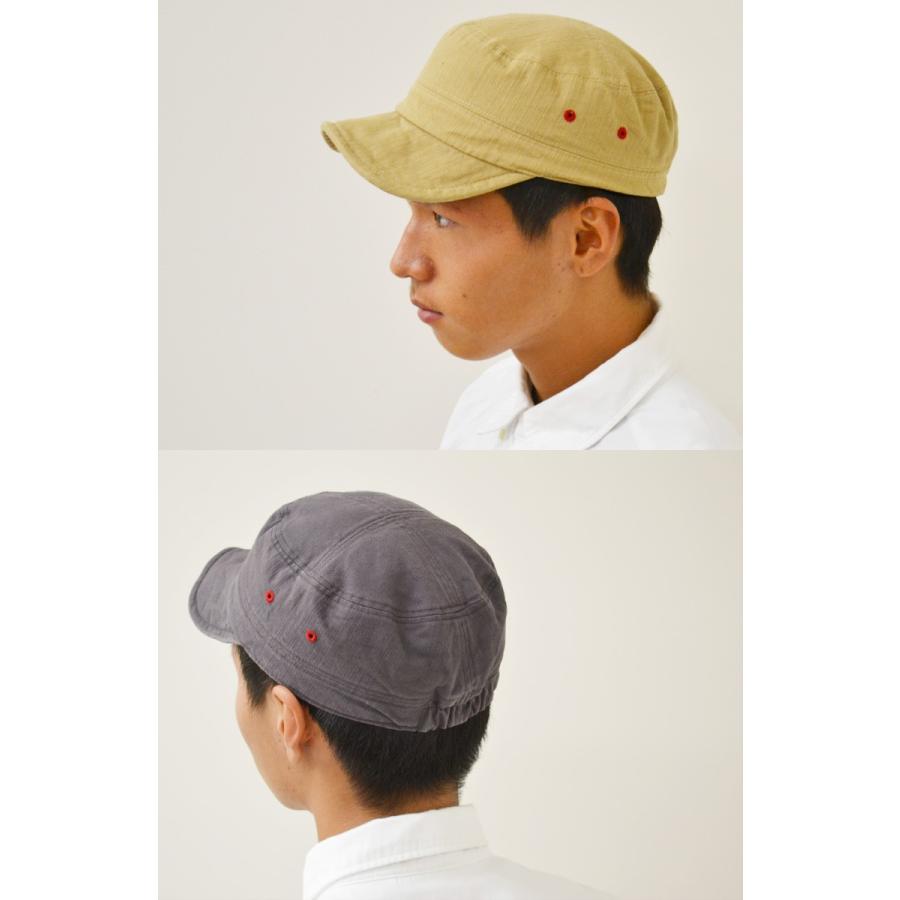 ワークキャップ メンズ 【メール便のみ 送料無料 】 帽子 ソフトワイヤー入りツバ コットン |  | 03