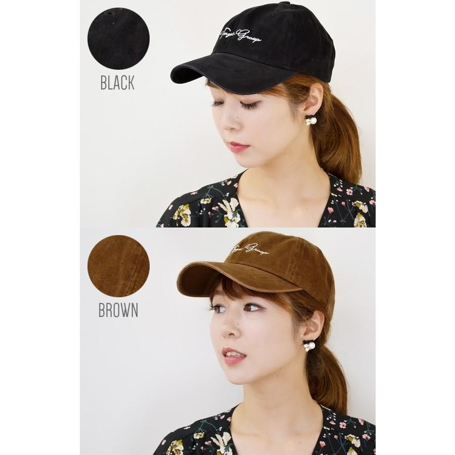 キャップ 【メール便のみ 送料無料 】英字ロゴ刺繍 GT ロゴ ロー