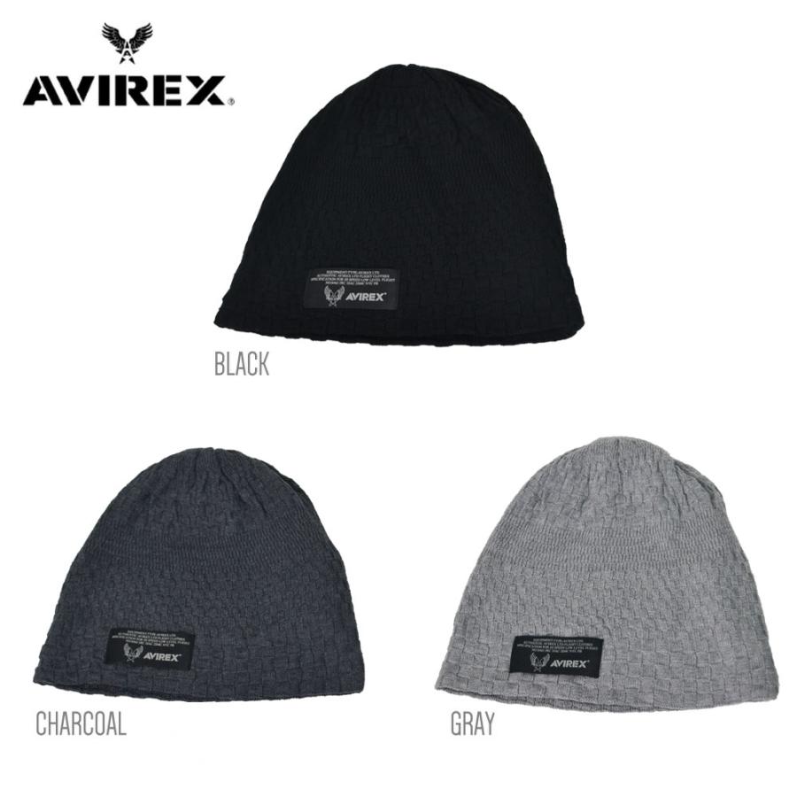 AVIREX ニットジャガード編み メンズニット  帽子 アビレックス ニットワッチ デザイン編み ニット アヴィレックス DM×2  秋冬春 | AVIREX | 06