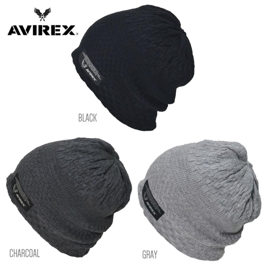 AVIREX ニットジャガード編み メンズニット  帽子 アビレックス ニットワッチ デザイン編み ニット アヴィレックス DM×2  秋冬春 | AVIREX | 08