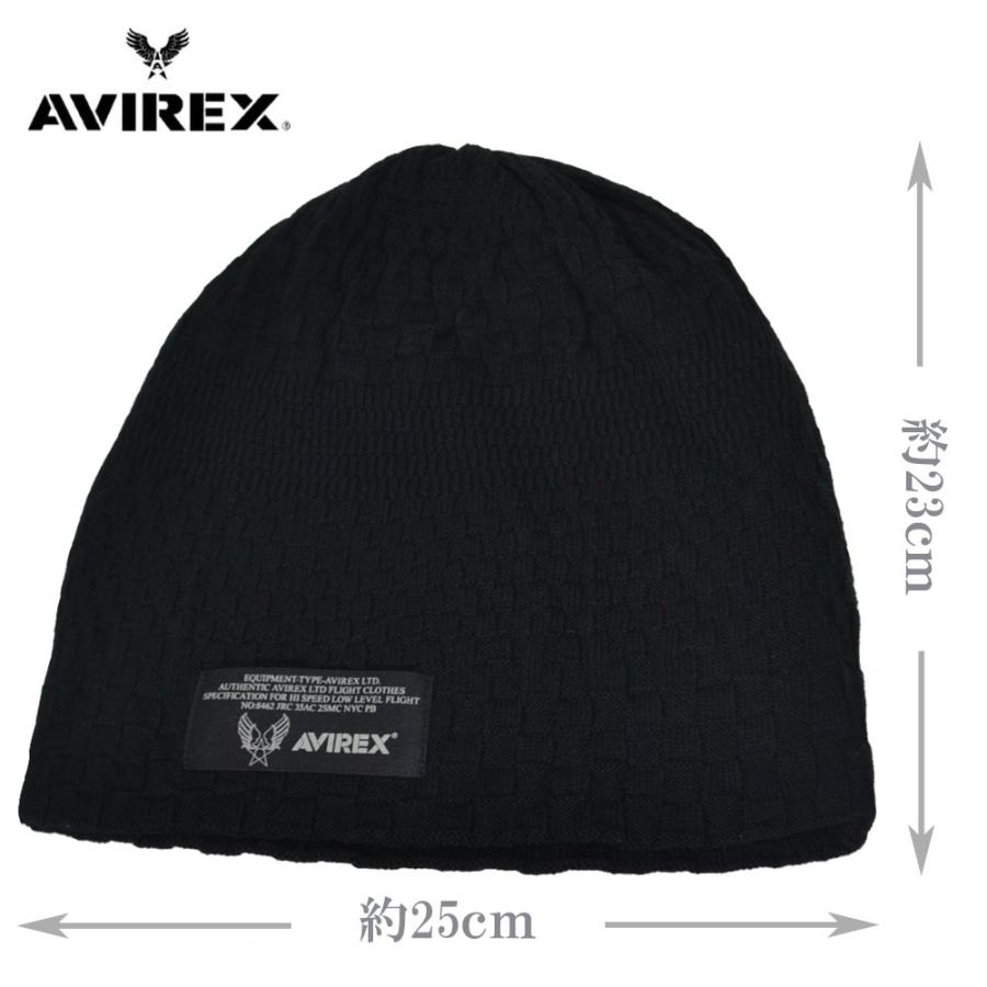 AVIREX ニットジャガード編み メンズニット  帽子 アビレックス ニットワッチ デザイン編み ニット アヴィレックス DM×2  秋冬春 | AVIREX | 09