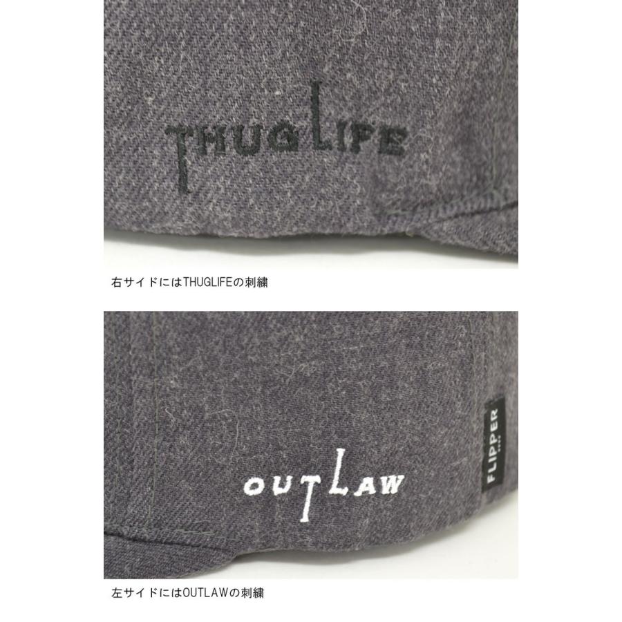 帽子   FLIPPER フリッパー フラットキャップ　ベースボールキャップ OUTLAW アウトロー　ダンス   【メール便不可】　　 |  | 06