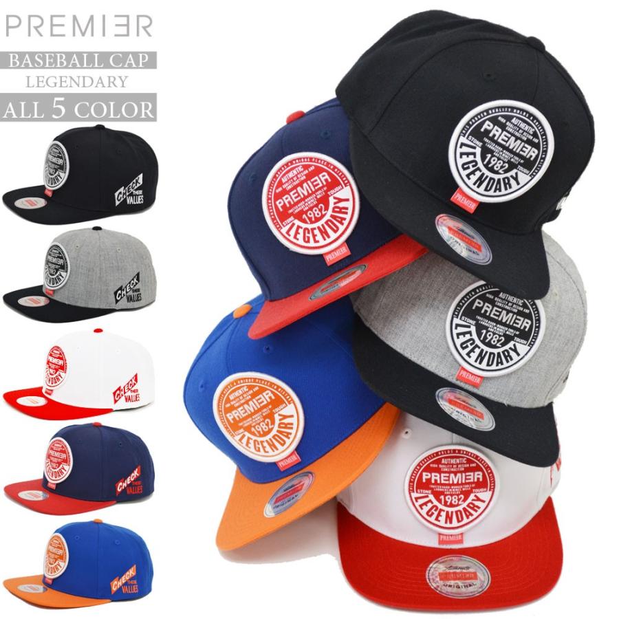 帽子 PREMIER プレミア フラットキャップ LEGENDARY ベース
