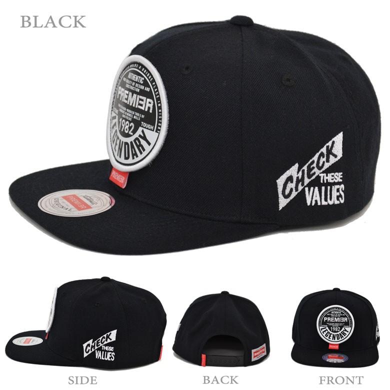 帽子 PREMIER プレミア フラットキャップ LEGENDARY ベースボール