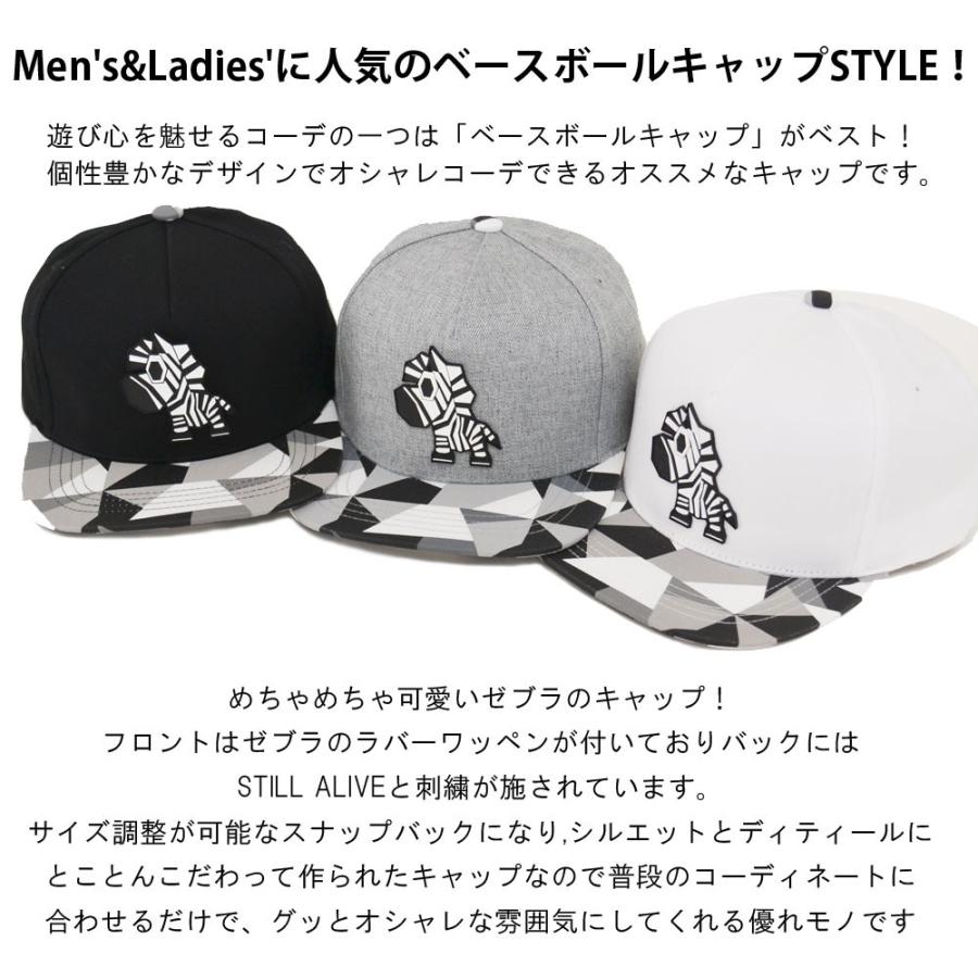 帽子 TEAMLIFE チームライフ フラットキャップ ゼブラ シマウマ ZEBRA