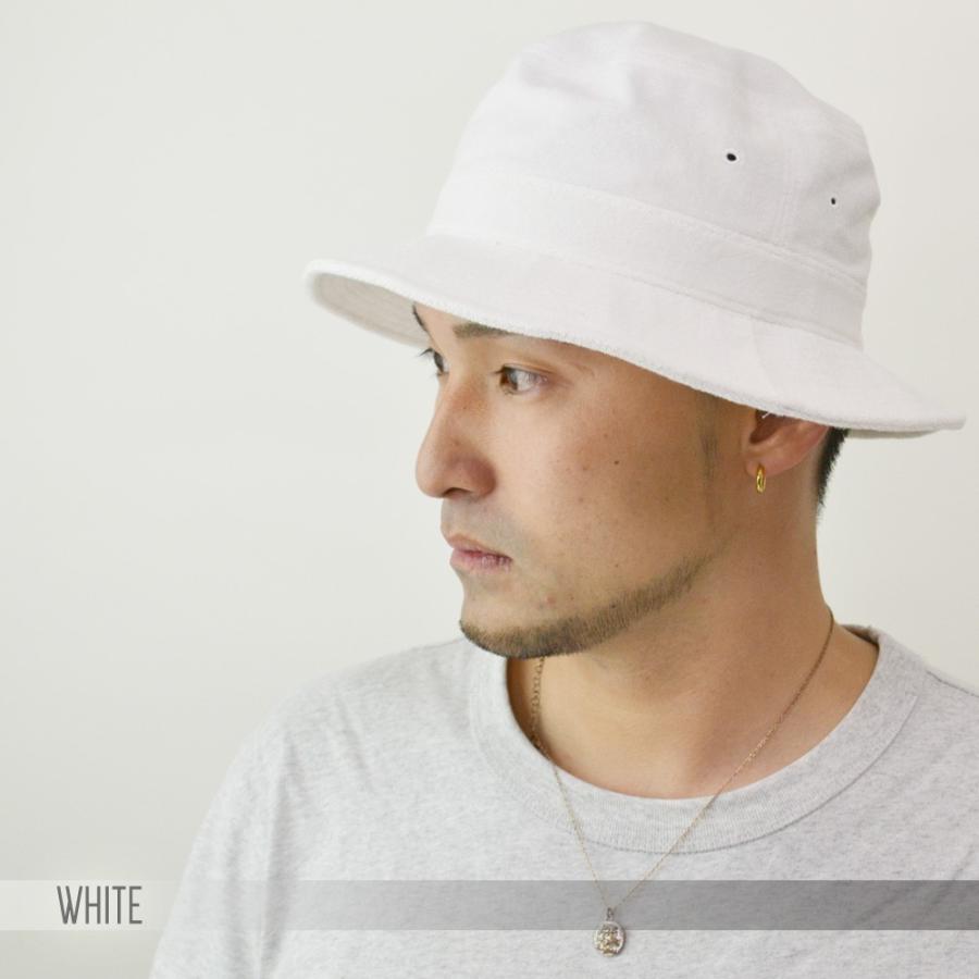 サファリハット【メール便のみ 送料無料 】 帽子 パイル生地　コットン バケットハット ハット 無地 アドベンチャーハット ウォッシュ ジャングルハット |  | 01