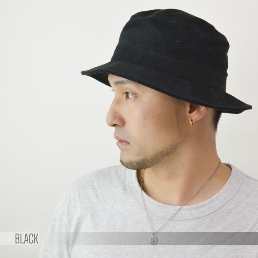 サファリハット【メール便のみ 送料無料 】 帽子 パイル生地　コットン バケットハット ハット 無地 アドベンチャーハット ウォッシュ ジャングルハット |  | 03