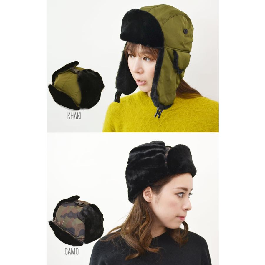 パイロットキャップ フライトキャップ　アビエーター　メンズ　レディース ハット 防寒 耳当て |  | 02