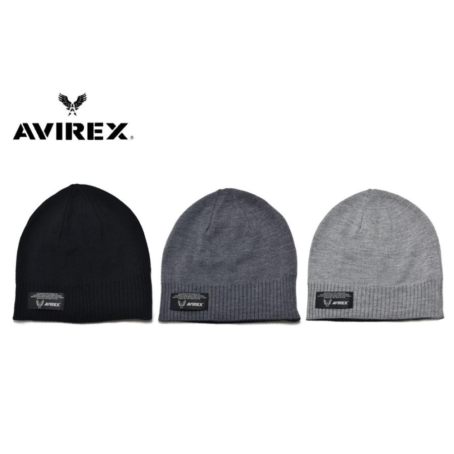 AVIREX  ニット帽 メンズニット  帽子 アビレックス　切替 ニットワッチ  ニット アヴィレックス DM×2 春 秋冬 | AVIREX | 01