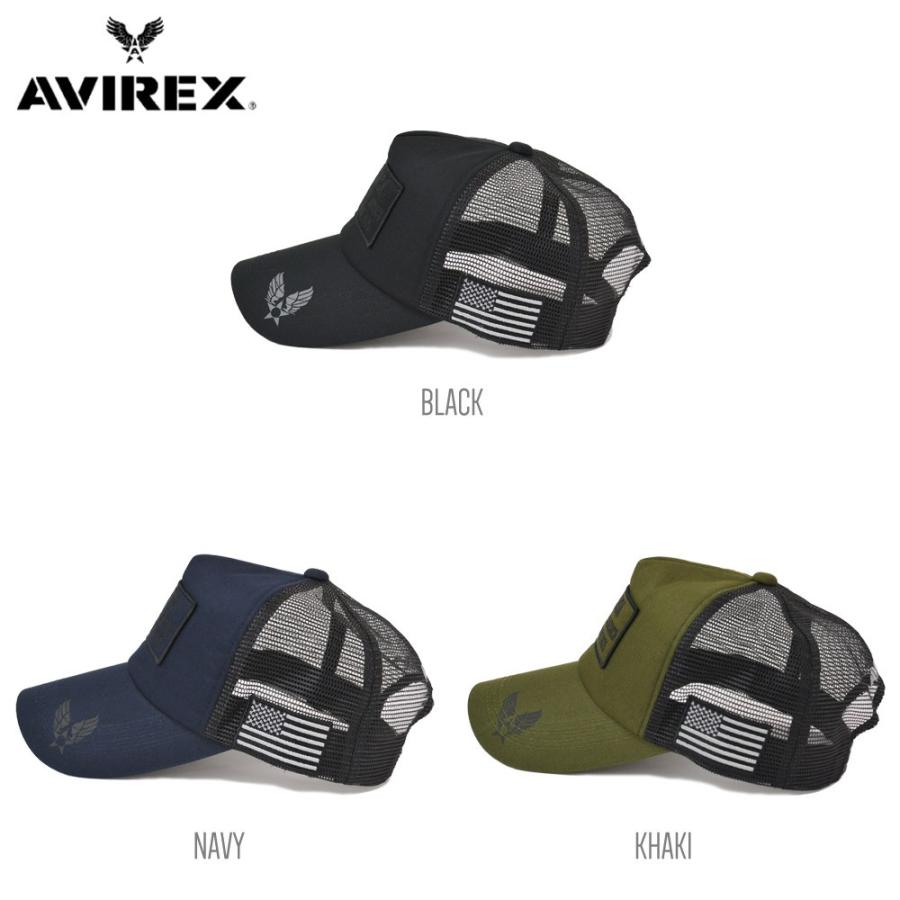 帽子 メッシュキャップ キャップ アビレックス AVIREX CAP  CLASSICS 刺繍 スナップバック メンズ UVカット  アメリカン  14571800 | AVIREX | 02