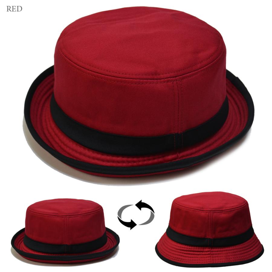 ポークパイハット   帽子 ツイル生地　コットン バケットハット 無地　アウトドア　キャンプ メンズ UVカット 紫外線 対策 春夏 秋冬 |  | 06