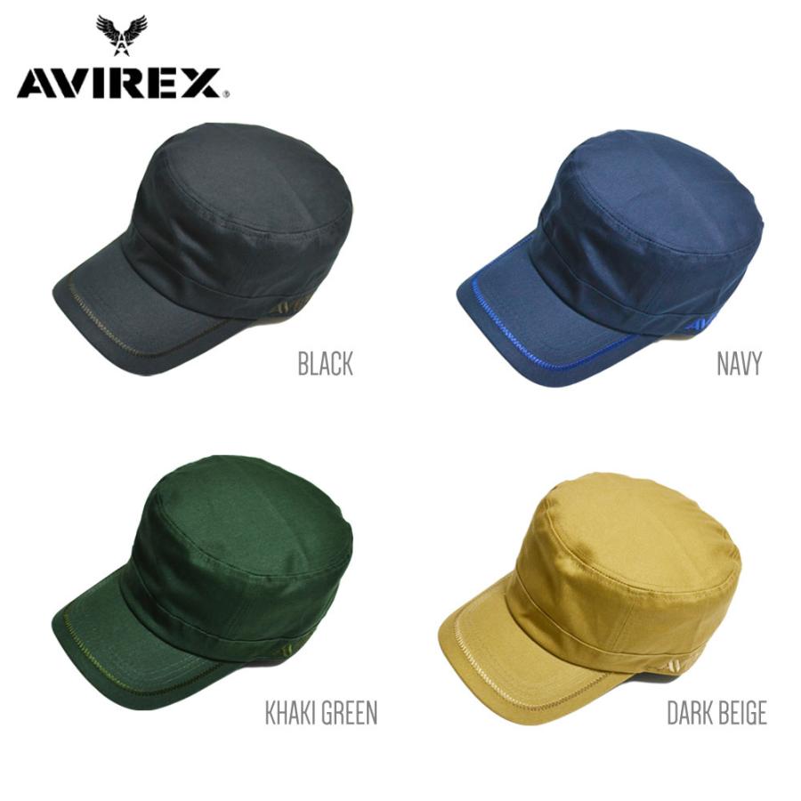 AVIREX CAP 帽子 ワークキャップ キャップ アビレックス  刺繍  バックベルト  メンズ 14308800. 62-64｜bloomcore｜02