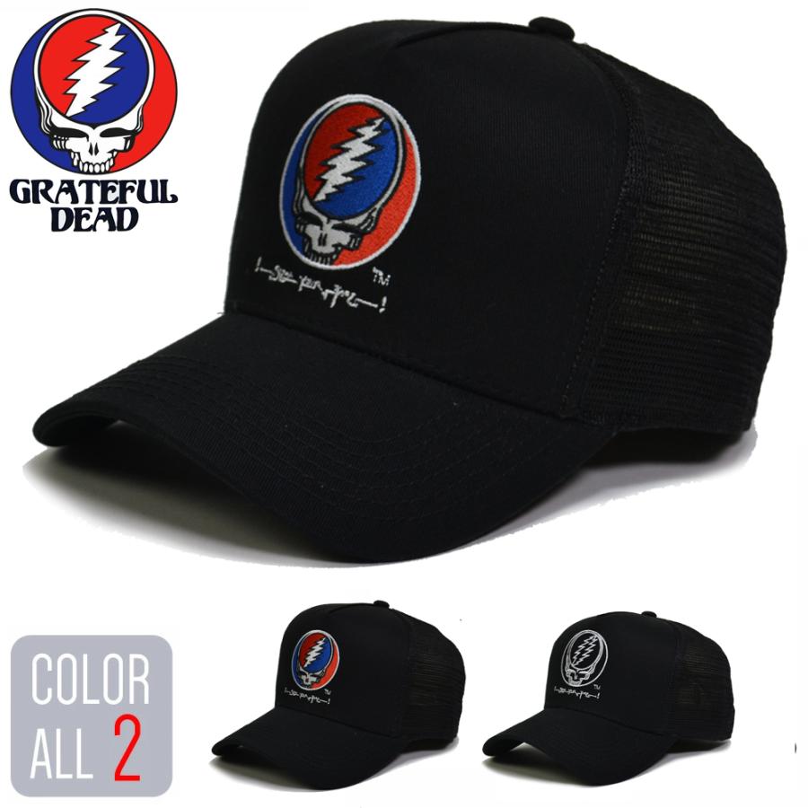 Grateful Dead（グレイトフル・デッド） 帽子 メッシュキャップ