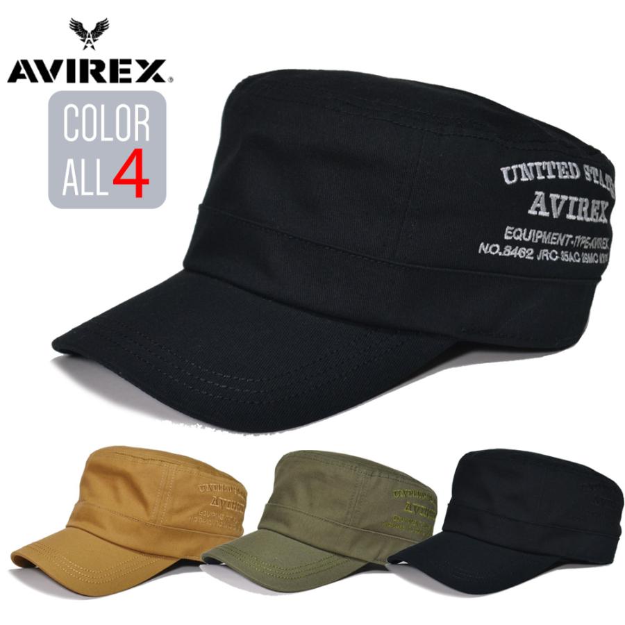 AVIREX CAP 帽子 ワークキャップ （メール便選択で送料無料） アビレックス  刺繍  バックベルト  メンズ 　80538000 | AVIREX