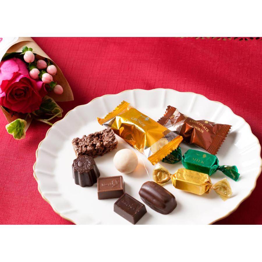 メリーチョコレート チョコレートミックスとお花付きギフトセット｜bloomeestore｜06