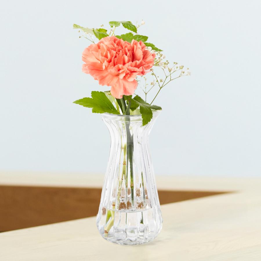 お花 ギフト 誕生日 季節のお花3本ブーケと7種類から選べる花瓶の