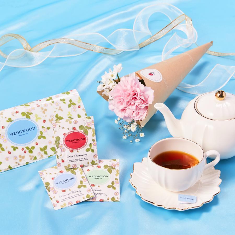 ウェッジウッド.紅茶 ギフト 誕生日 お菓子 女性 Wedgwood 9袋 ティー