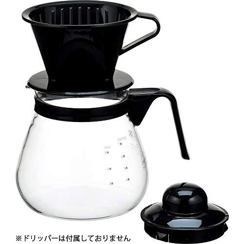 iwaki(イワキ) 耐熱ガラス コーヒー ドリップポット レンジ ブラック 1L コーヒー1000 KT7966-BK2｜bloomgate｜03