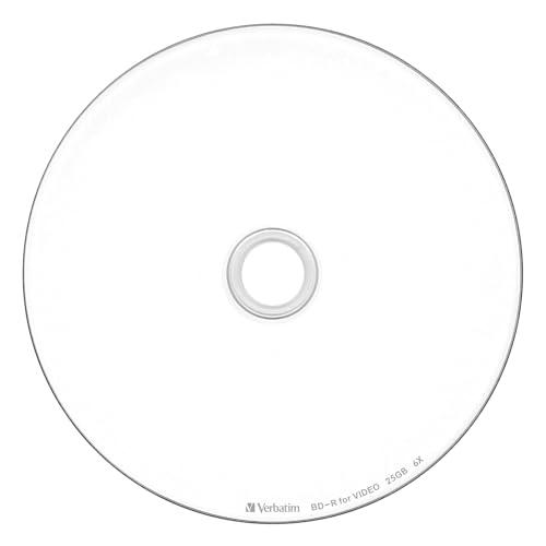 Verbatim（バーベイタム） ブルーレイディスク 1回録画用 BD-R 25GB 50