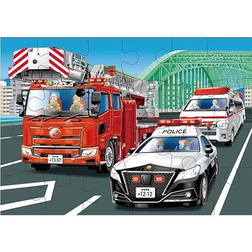 くもん出版 くもんのジグソーパズル STEP3 はたらく車のなかま 知育