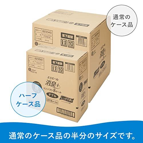 エリエール トイレットペーパー 消臭プラス 1.5倍巻き 37.5m×32ロール(8ロール×4パック) ダブル フレッシュクリア |  | 01
