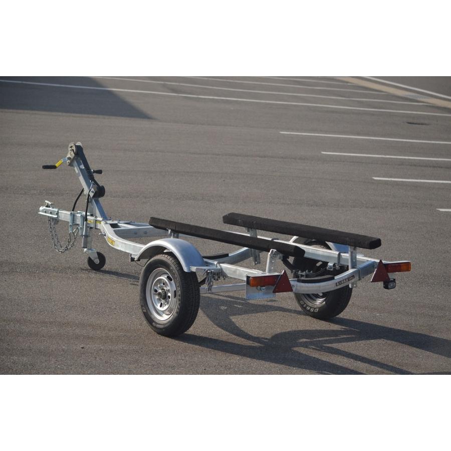 店舗引取》サン自動車 ボートトレーラ 当店オリジナル商品 PKT150 完成