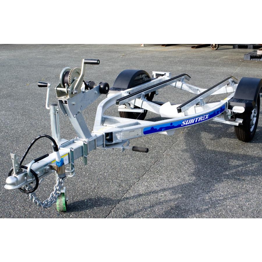 店頭引取〉TB16｜PWCジェットスキー軽350kgトレーラー SUNTREXサン