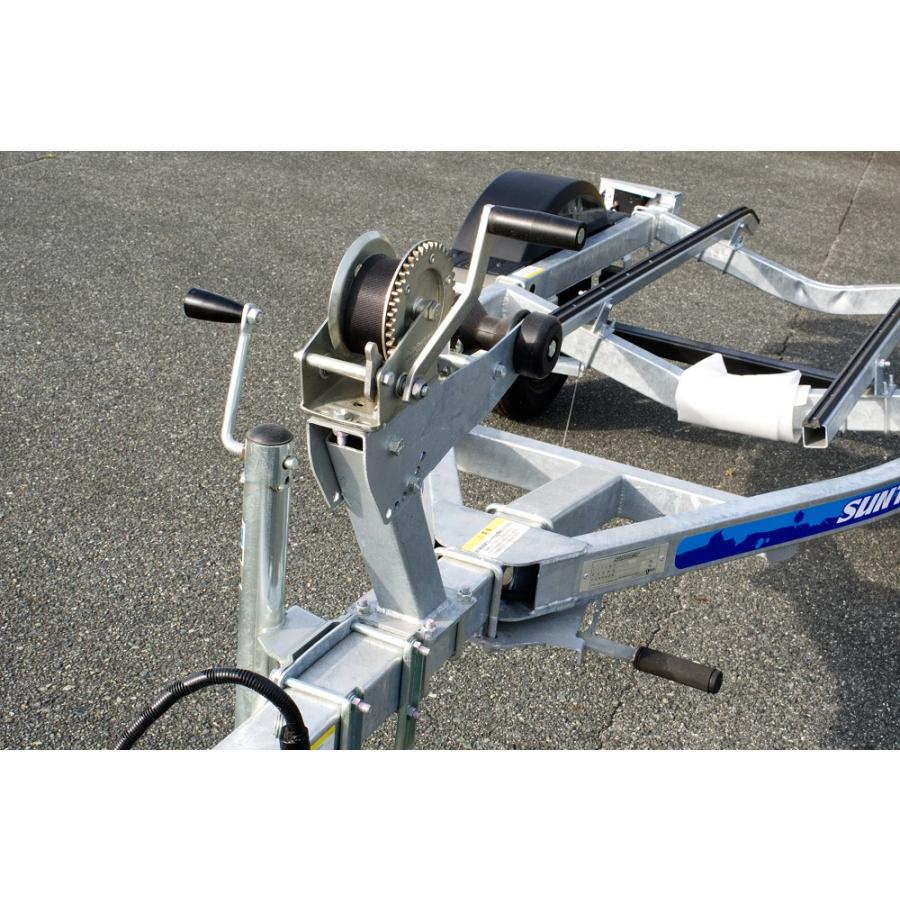 店頭引取〉TB16｜PWCジェットスキー軽350kgトレーラー SUNTREXサン