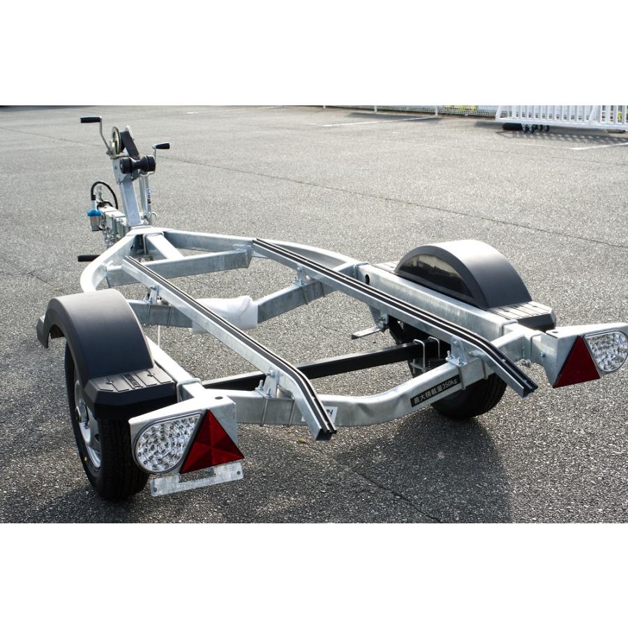 店頭引取〉TB16｜PWCジェットスキー軽350kgトレーラー SUNTREXサン 