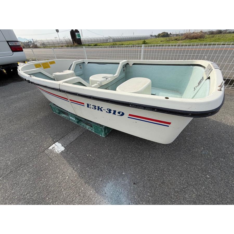 熊本発《店頭引渡》アカシヨットE3K-319 3分割ボート 3m未満【船舶検査・船舶免許使用OK】入門用にどうぞの画像
