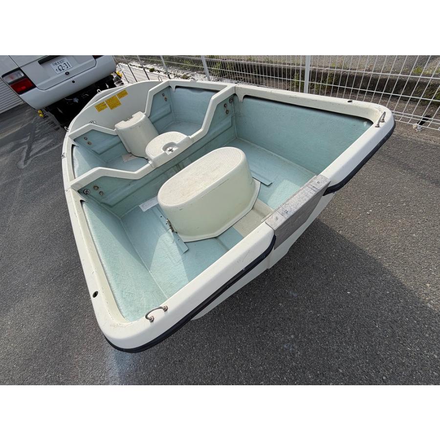熊本発《店頭引渡》アカシヨットE3K-319 3分割ボート 3m未満【船舶検査・船舶免許使用OK】入門用にどうぞの画像