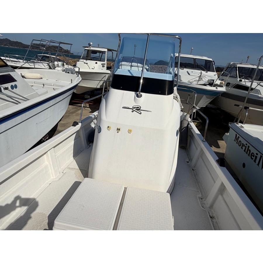 熊本発☆《中古艇》トーハツTOHATSU TFW25R 25フィート 8人乗 トーハツ90馬力エンジン搭載《HONDA・OEMエンジン》の画像