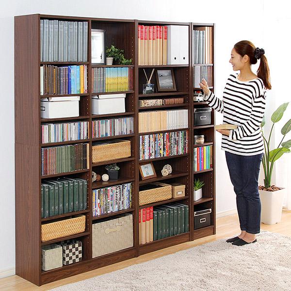 多目的ラック、マガジンラック（幅90cm）オシャレで大容量な収納本棚、CDやDVDラックにも｜Retta-レッタ- |  | 07