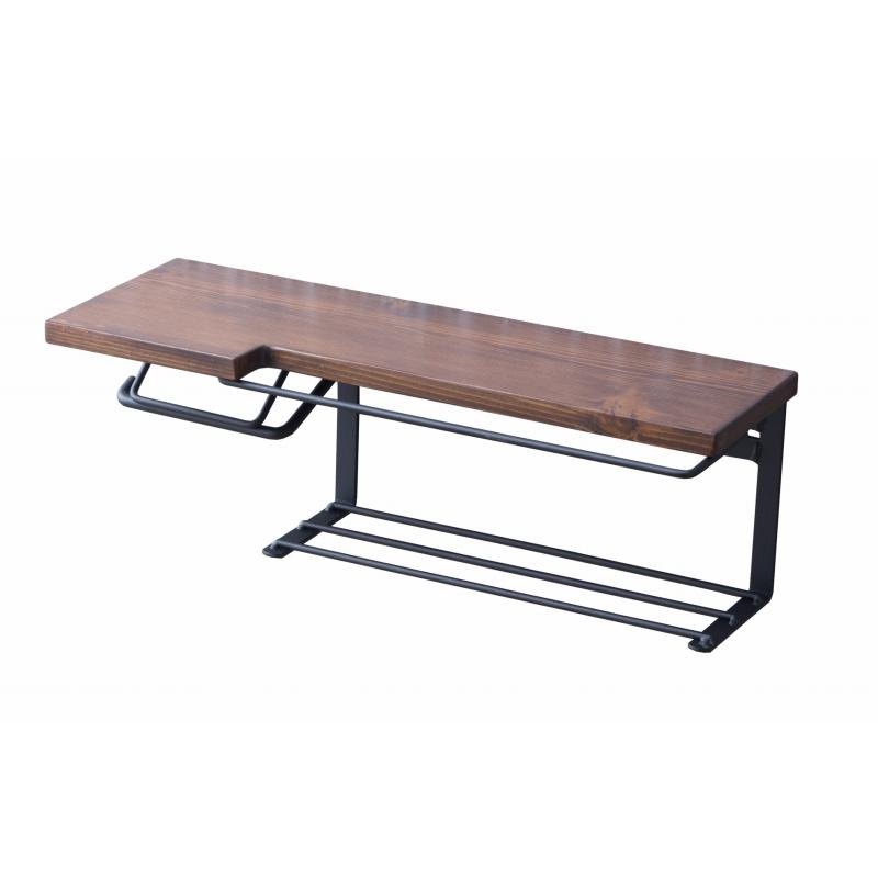 トイレットペーパーホルダー（ストックタイプ）天然木　SIN-30 |  | 01