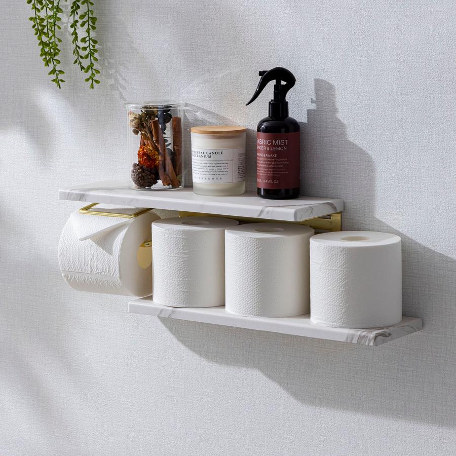 トイレットペーパーホルダー（ストックタイプ）棚板　SIN-61 |  | 10