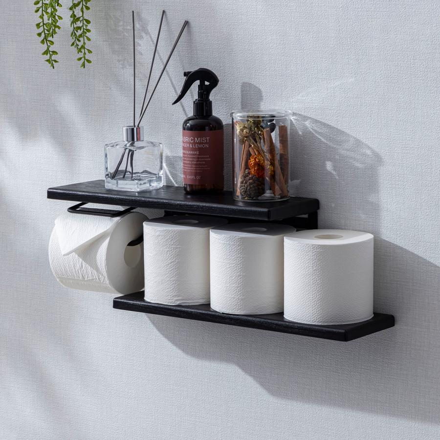 トイレットペーパーホルダー（ストックタイプ）棚板　SIN-61 |  | 08