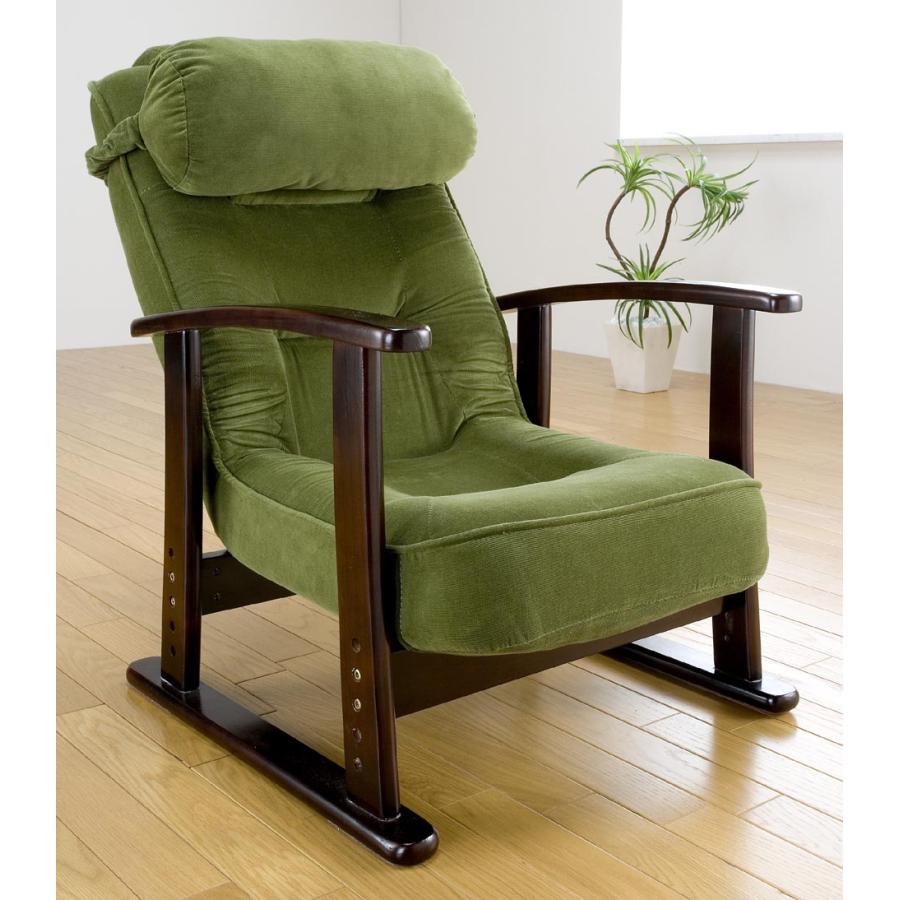 折りたたみ式　木肘高座椅子　SP-809 | 