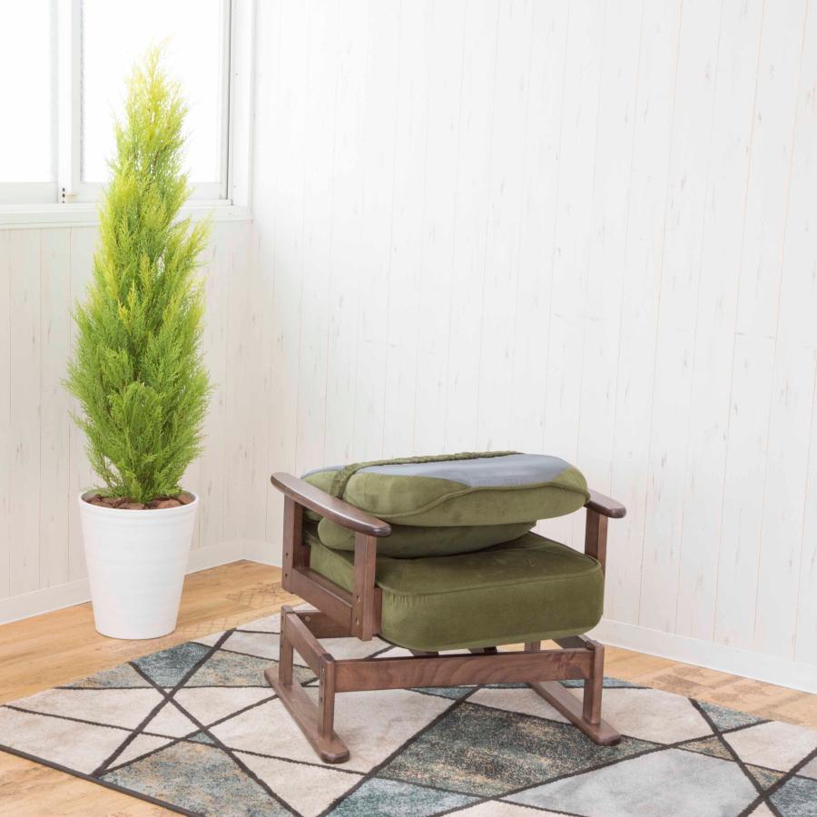 折りたたみ式　木肘回転高座椅子 SP-823 |  | 07