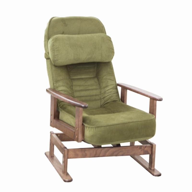 折りたたみ式 木肘回転高座椅子 SP-823 : ブルームインテリア - 通販