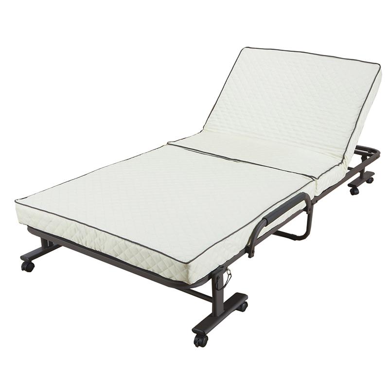コンパクト折りたたみベッド シングル（完成品）TS-801-1S : ブルーム