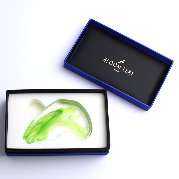 かっさ フェイスケア ボディーケア マッサージ ガラス 誕生日 プレゼント カッサ 「Butterfly」−フェアリー−　江戸硝子 かっさプレート |  | 02