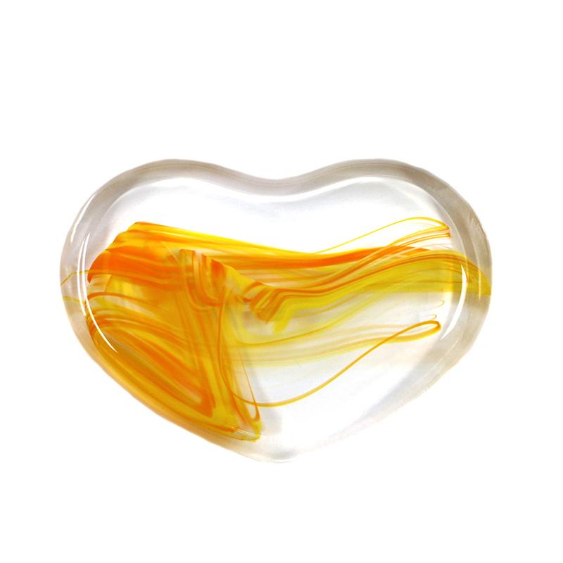 かっさ フェイスケア ボディーケア マッサージ ガラス 誕生日 プレゼント カッサ 「Heart」　江戸硝子 かっさプレート |  | 07