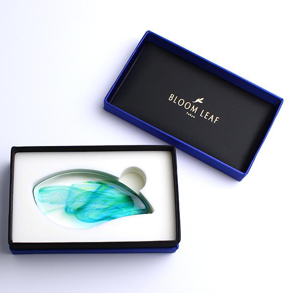 かっさ フェイスケア ボディーケア マッサージ ガラス 誕生日 プレゼント カッサ 「Leaf」　江戸硝子 かっさプレート |  | 14