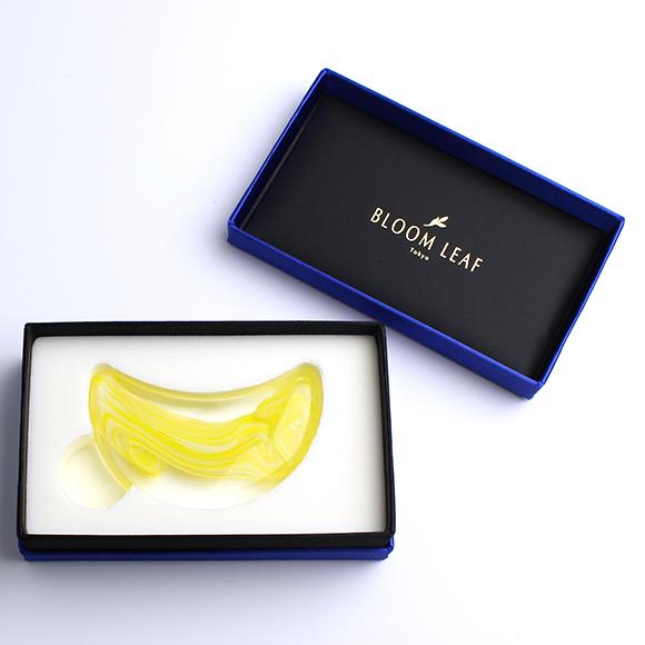 かっさ フェイスケア ボディーケア マッサージ ガラス 誕生日 プレゼント カッサ 「Moon」−ミモザ−　江戸硝子 かっさプレート |  | 02